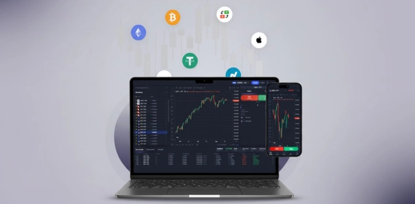 Торговая платформа Tradeel с аналитическими графиками